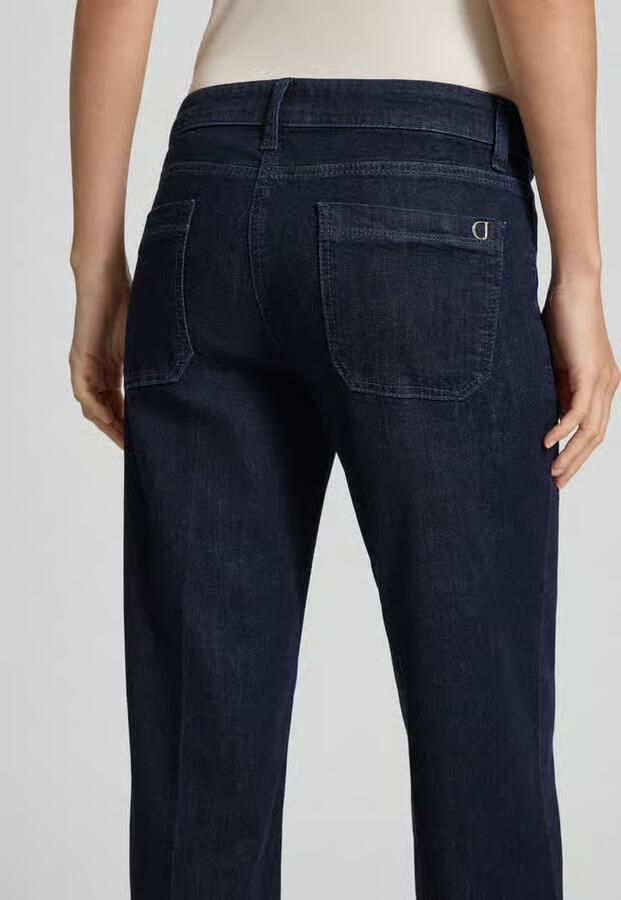 CAMBIO straight fit jeans van katoenmix model 'TESS'