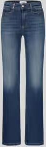 CAMBIO flared fit bell bottom van katoenmix model 'FABIENNE'