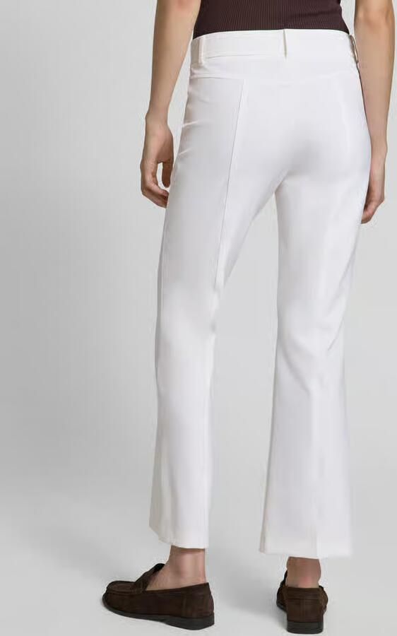 CAMBIO flared fit broek met viscosegehalte model 'FARAH'