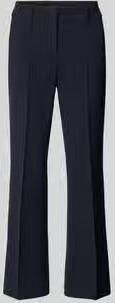 CAMBIO Flared fit stoffen broek met viscose model 'Farah'