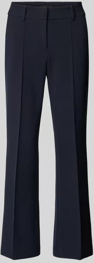 CAMBIO Flared fit stoffen broek met viscose model 'Farah'