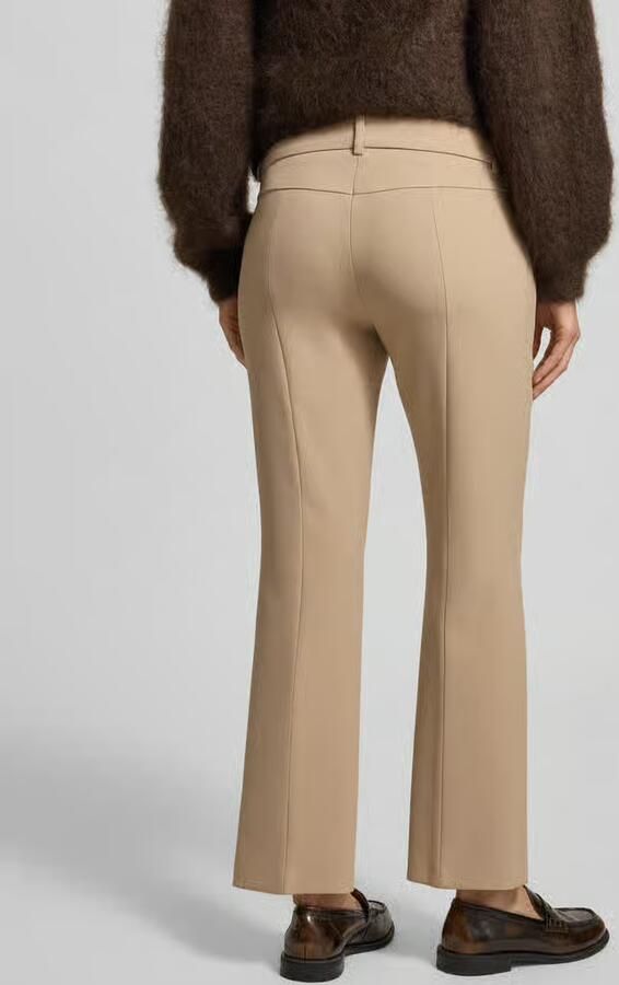 CAMBIO Flared fit stoffen broek met viscose model 'Farah' - Foto 3