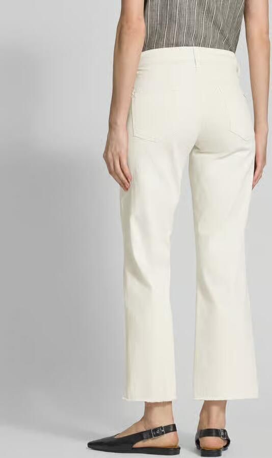 CAMBIO Regular fit stoffen broek met structuurmotief model 'FRANCOISE' - Foto 3