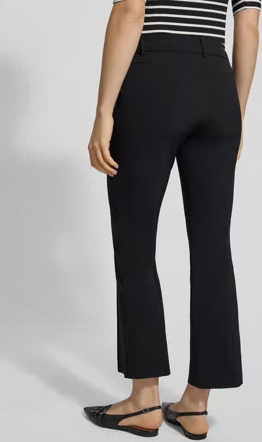 CAMBIO Flared stoffen broek in verkorte pasvorm model 'FARAH' - Foto 3