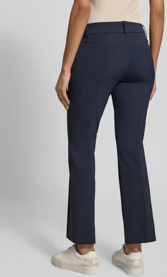 CAMBIO Flared stoffen broek met verkorte pasvorm model 'FARAH' - Foto 3