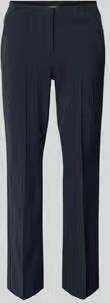 CAMBIO Flared stoffen broek met verkorte pasvorm model 'FARAH'