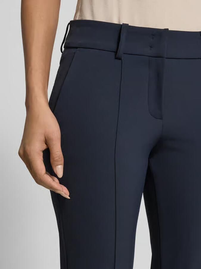 CAMBIO Flared stoffen broek met verkorte pasvorm model 'FARAH' - Foto 2