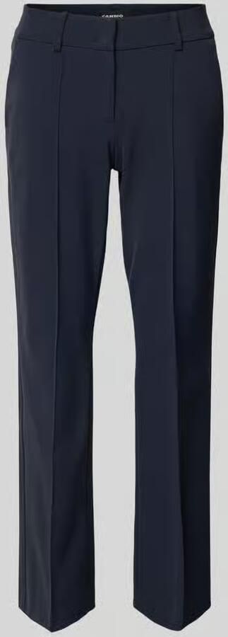 CAMBIO Flared stoffen broek met verkorte pasvorm model 'FARAH' - Foto 3
