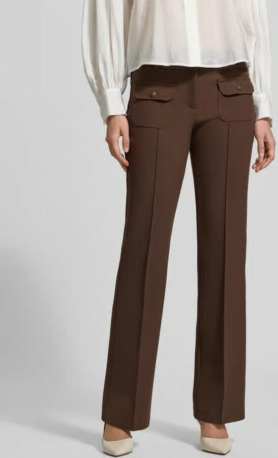CAMBIO High waist broek met klepzakken - Foto 2