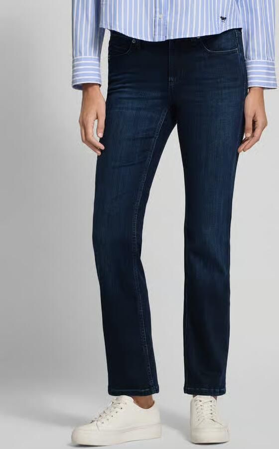 CAMBIO kort fit recht broek van katoenmix model 'TESS CROPPED' - Foto 6