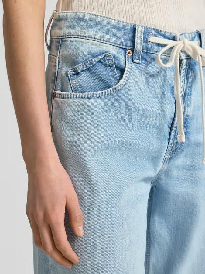 CAMBIO Jeans met tunnelkoord model 'BAGGY'