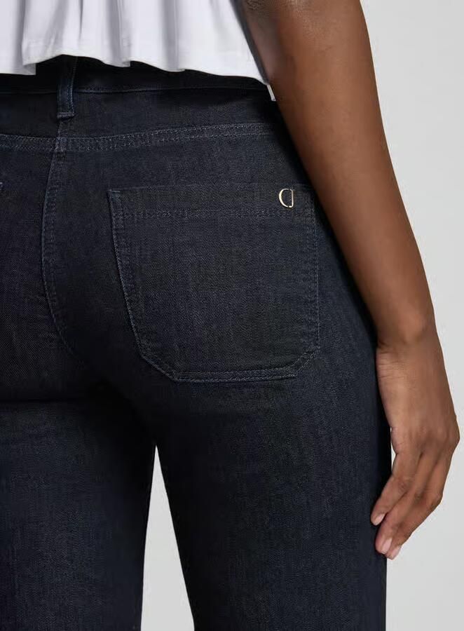 CAMBIO kort fit recht broek van katoenmix model 'TESS CROPPED' - Foto 2