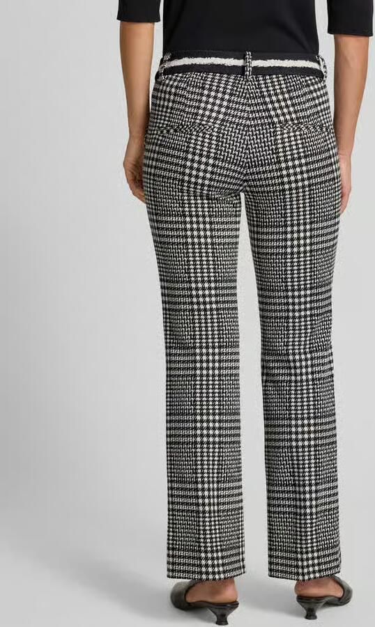 CAMBIO Korte broek met elastische band model 'FRANCOISE'
