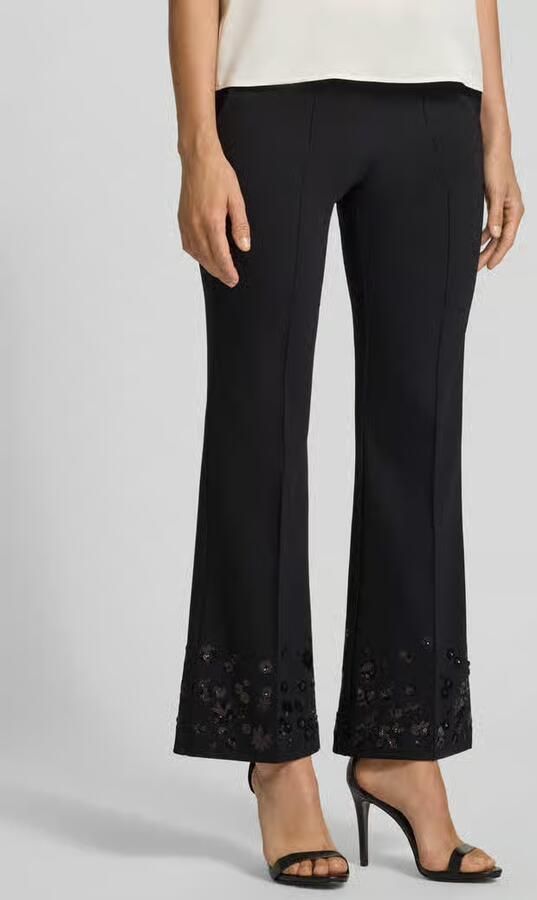 CAMBIO Korte broek van viscose model 'FRANCOISE CROPPED PAILLET' - Foto 2