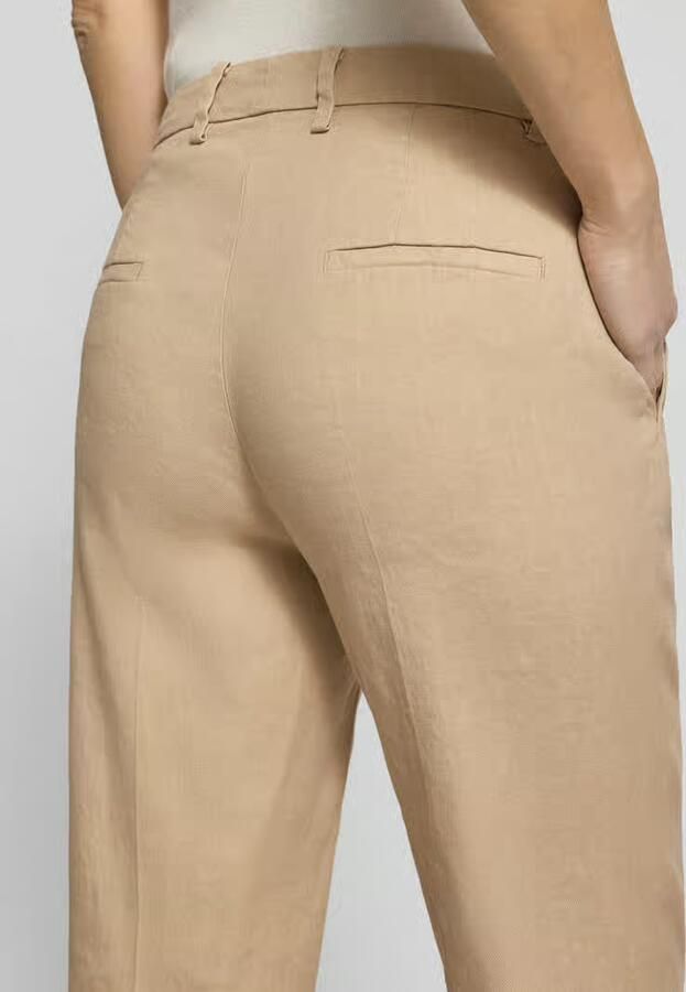 CAMBIO Linnen broek met katoen