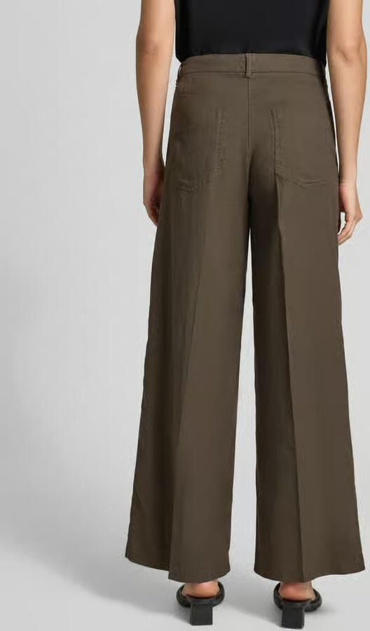CAMBIO Linnen broek met steekzakken model 'ADRIENNE' - Foto 3