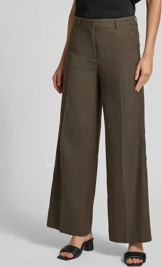 CAMBIO Linnen broek met steekzakken model 'ADRIENNE' - Foto 2