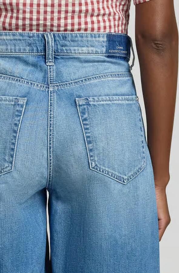 CAMBIO loose fit korte jeans van puur katoen model 'ELIN'