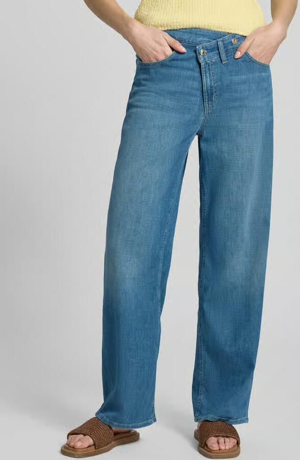 CAMBIO regular fit baggy jeans van katoenmix model 'BAGGY' - Foto 2