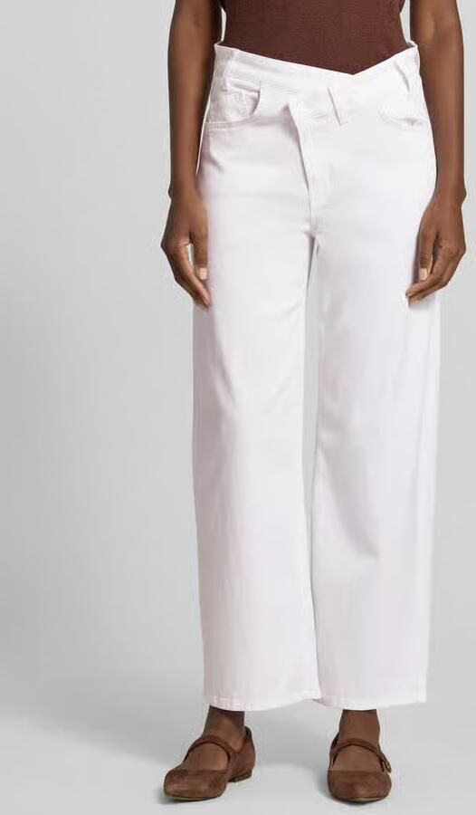 CAMBIO regular fit baggy jeans van lyocell-katoenmix - Foto 3