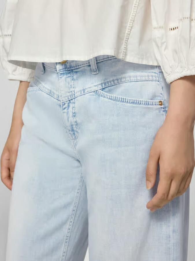 CAMBIO regular fit barrel jeans van katoenmix model 'ELIN'