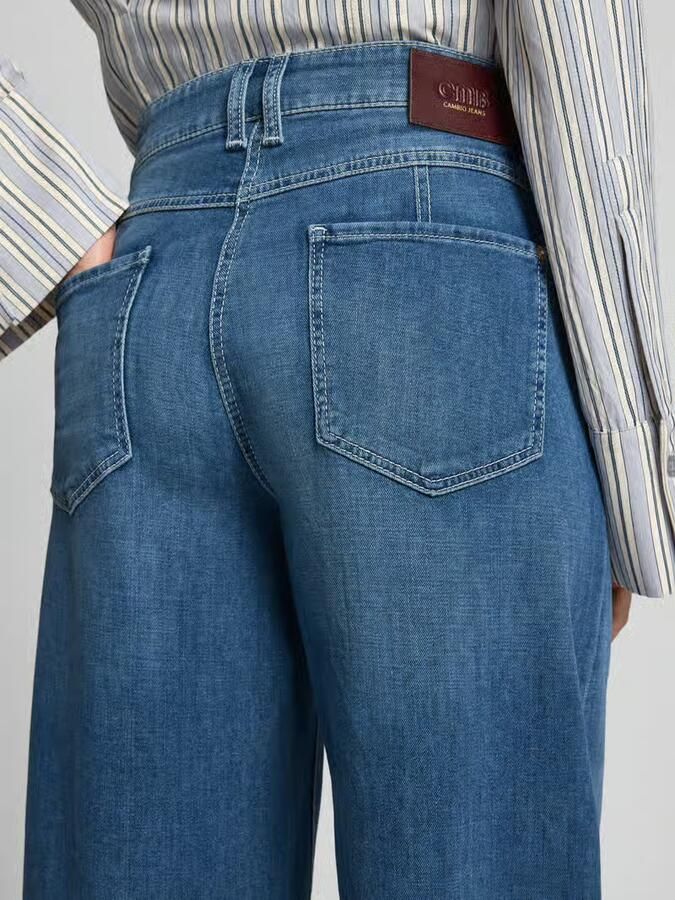 CAMBIO regular fit barrel jeans van katoenmix model 'ODELE' - Foto 2
