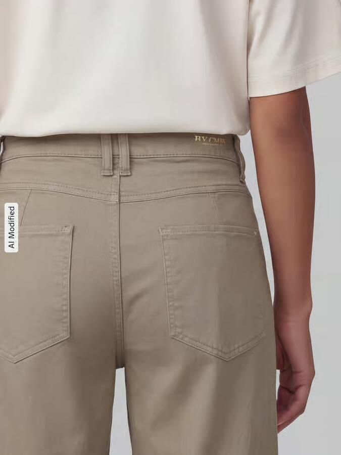 CAMBIO regular fit barrel jeans van katoenmix model 'ODELE'