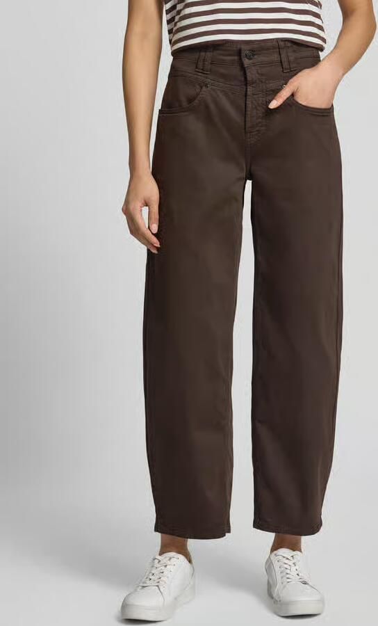 CAMBIO Regular fit barrel jeans van katoenmix model 'ODELE' - Foto 2