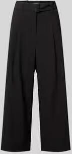 CAMBIO regular fit barrel leg broek met bijpassende riem model 'CELESTE'