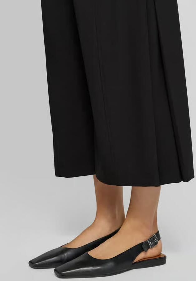 CAMBIO regular fit barrel leg broek met bijpassende riem model 'CELESTE'