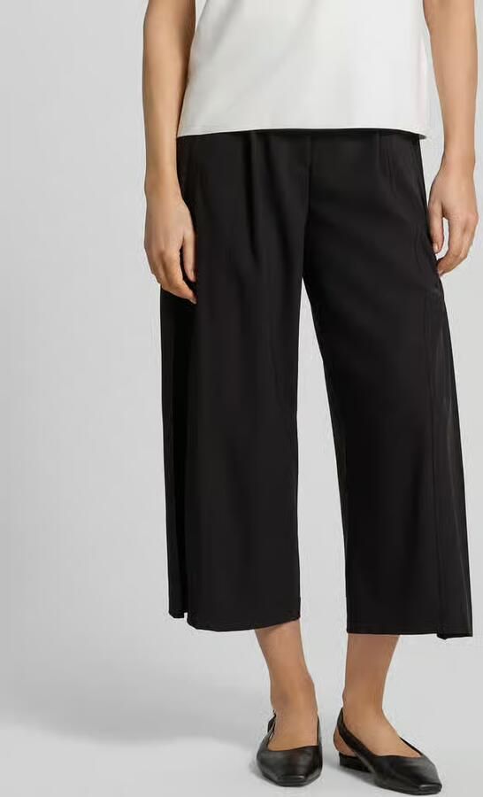 CAMBIO regular fit barrel leg broek met bijpassende riem model 'CELESTE' - Foto 2