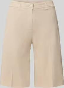 CAMBIO regular fit bermuda van katoenmix model 'STELLA'