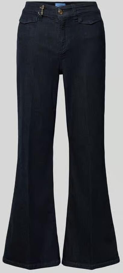 CAMBIO regular fit bootcut jeans van katoenmix model 'FABIENNE' - Foto 2