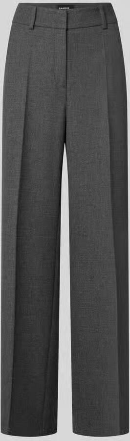 CAMBIO Regular fit broek met mix van viscose en wol model 'AMELIE'