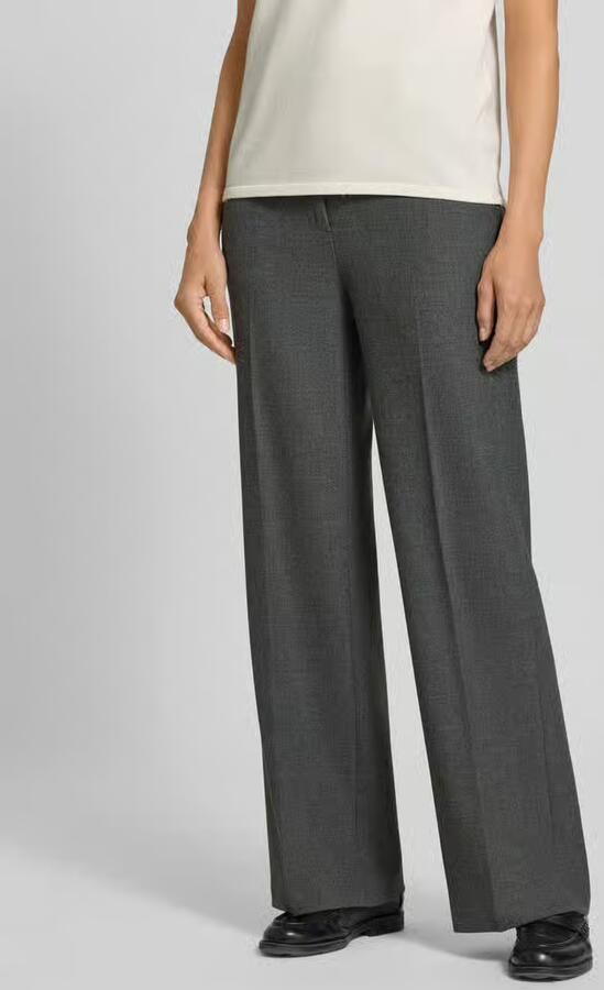 CAMBIO Regular fit broek met mix van viscose en wol model 'AMELIE' - Foto 2