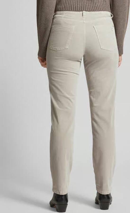 CAMBIO Regular fit broek met paspelzakken model 'PEARLIE'