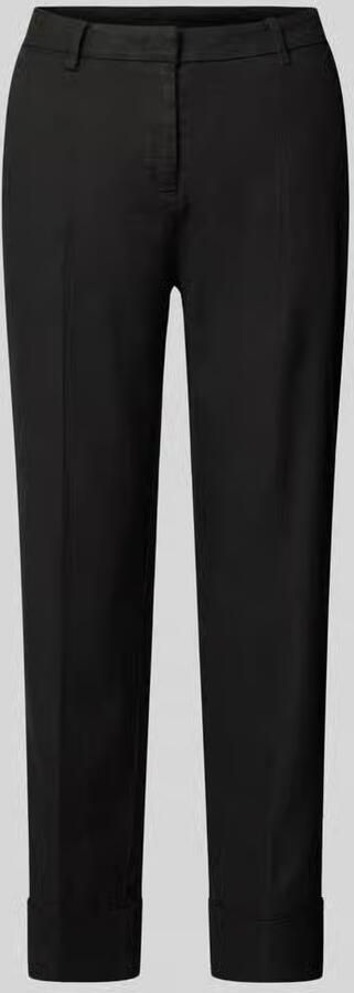 CAMBIO Regular fit linnen broek met riemlussen model 'KRYSTAL' - Foto 4