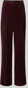 CAMBIO Regular fit corduroy broek met aangezette zakken model 'AMELIE'
