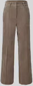 CAMBIO Regular fit corduroy broek met aangezette zakken model 'AMELIE'