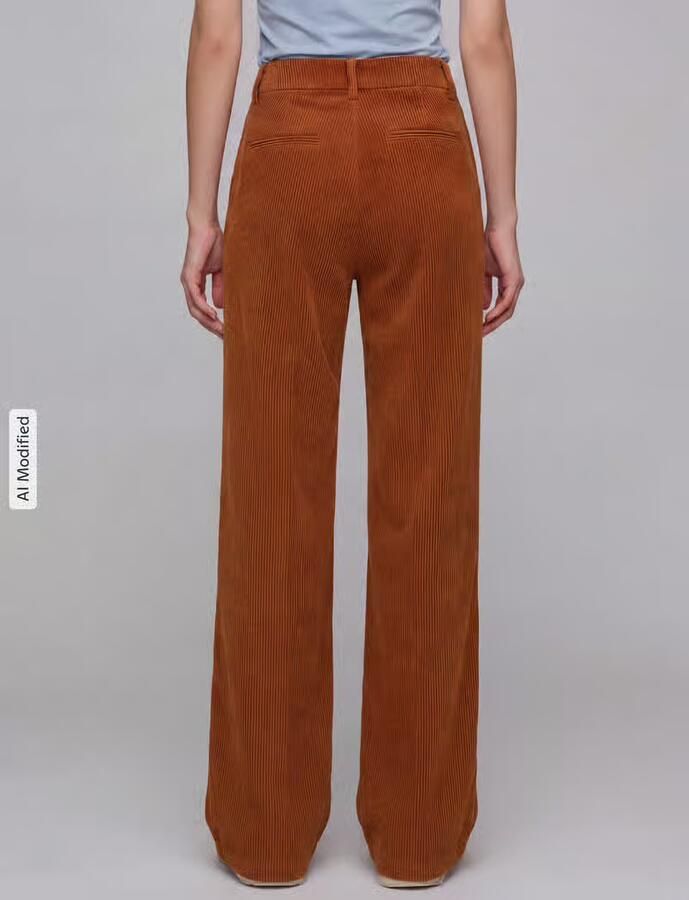 CAMBIO Regular fit corduroy broek met aangezette zakken model 'AMELIE' - Foto 2