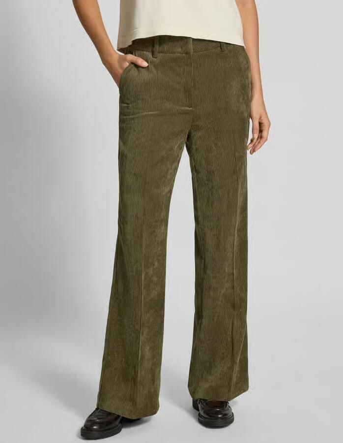 CAMBIO Regular fit corduroy broek met aangezette zakken model 'AMELIE' - Foto 2