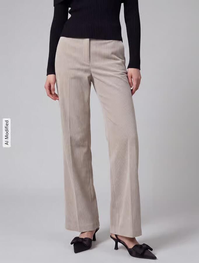 CAMBIO Regular fit corduroy broek met aangezette zakken model 'AMELIE' - Foto 6