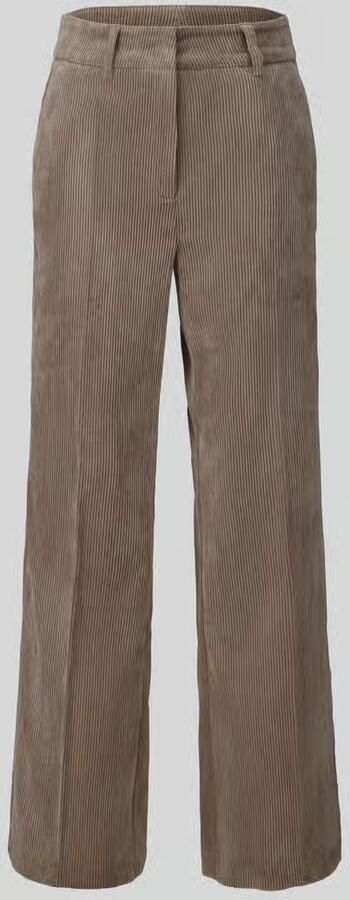 CAMBIO Regular fit corduroy broek met aangezette zakken model 'AMELIE' - Foto 3