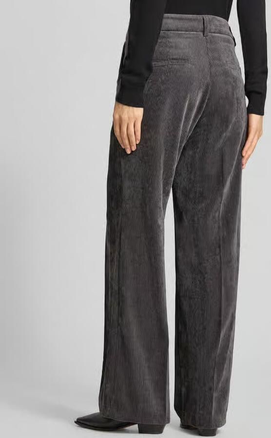 CAMBIO Regular fit corduroy broek met aangezette zakken model 'AMELIE' - Foto 3