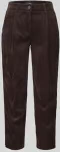 CAMBIO Regular fit corduroy broek met bandplooi model 'ORTENSIA'