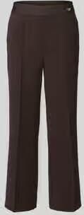 CAMBIO regular fit culotte met persplooien model 'CAMERON'