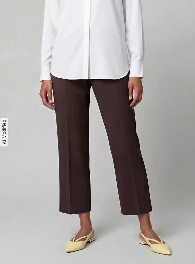 CAMBIO regular fit culotte met persplooien model 'CAMERON' - Foto 3