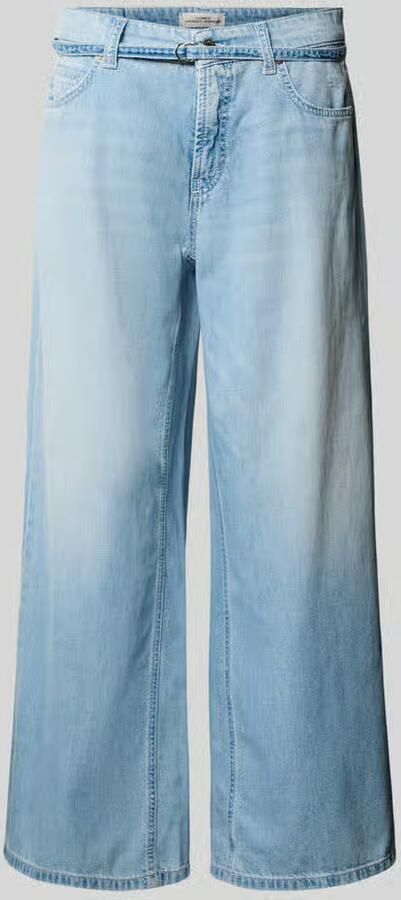 CAMBIO regular fit loose fit jeans van puur katoen model 'PALAZZO' - Foto 2