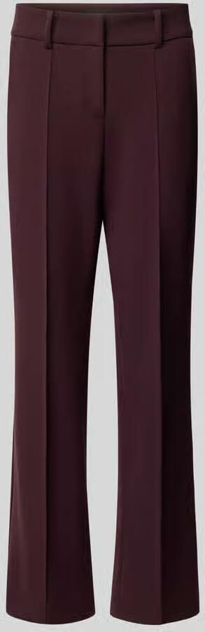 CAMBIO Regular fit smalle broek met mix van viscose en katoen model 'FARAH'