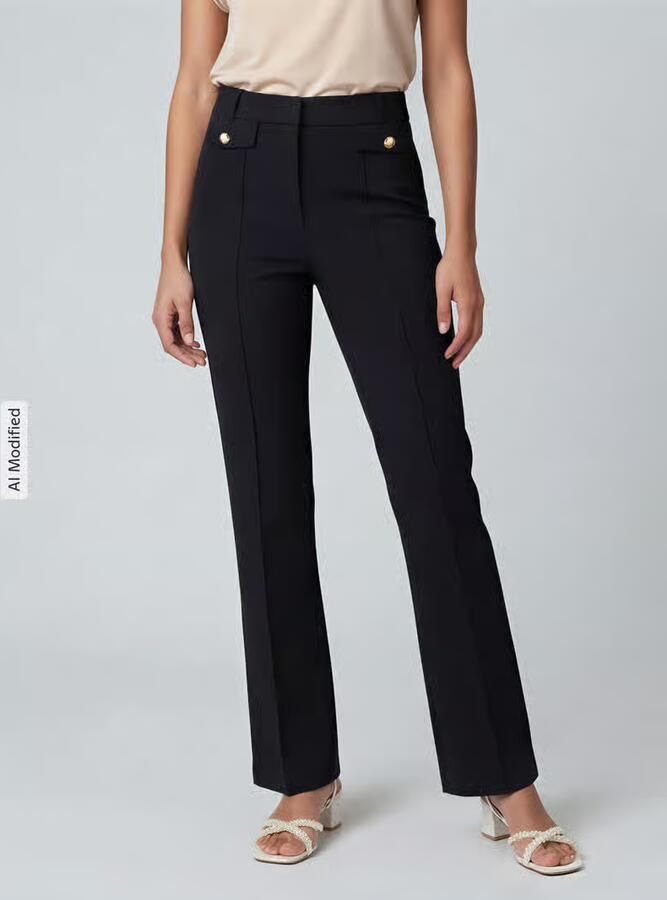 CAMBIO Regular fit smalle broek met model 'FLEUR' - Foto 3